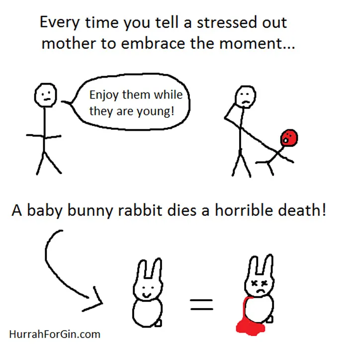 Mom Draws Her Everyday Parenting Problems In Brutally Honest Cartoons