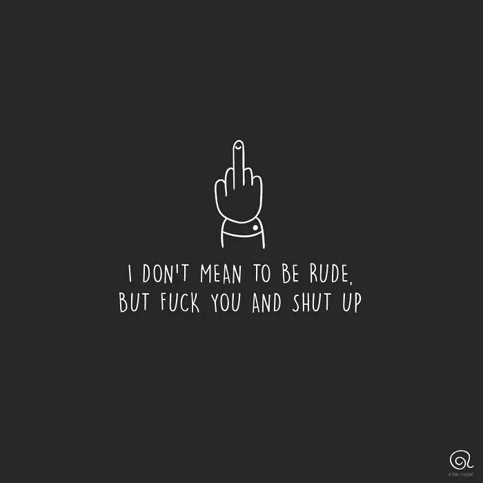 I Made 10 Little E-Cards To Send To People Who Need The Finger