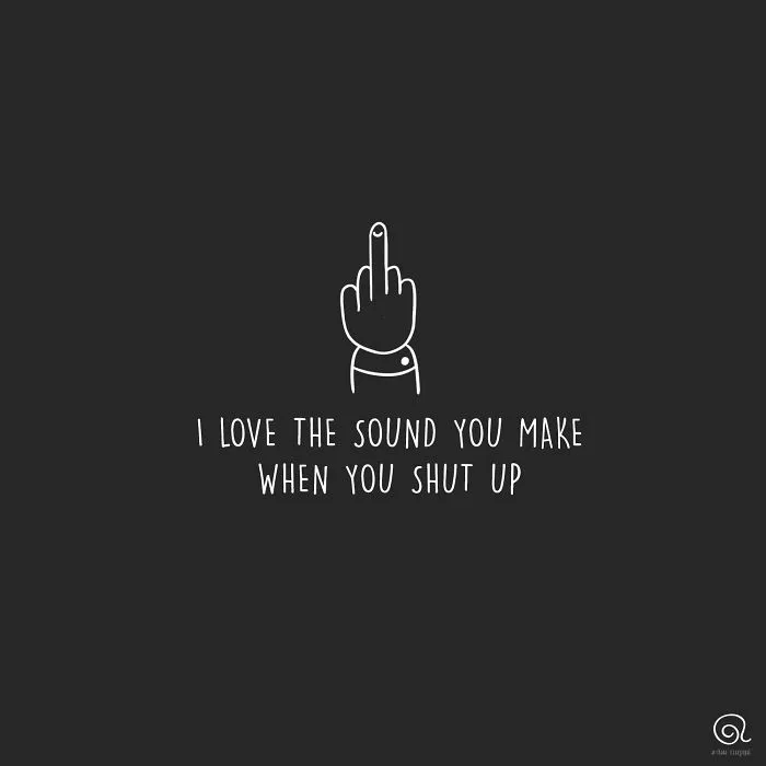 I Made 10 Little E-Cards To Send To People Who Need The Finger