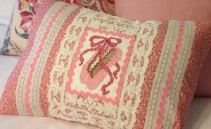 I Make Pillows From Vintage European & American Textiles