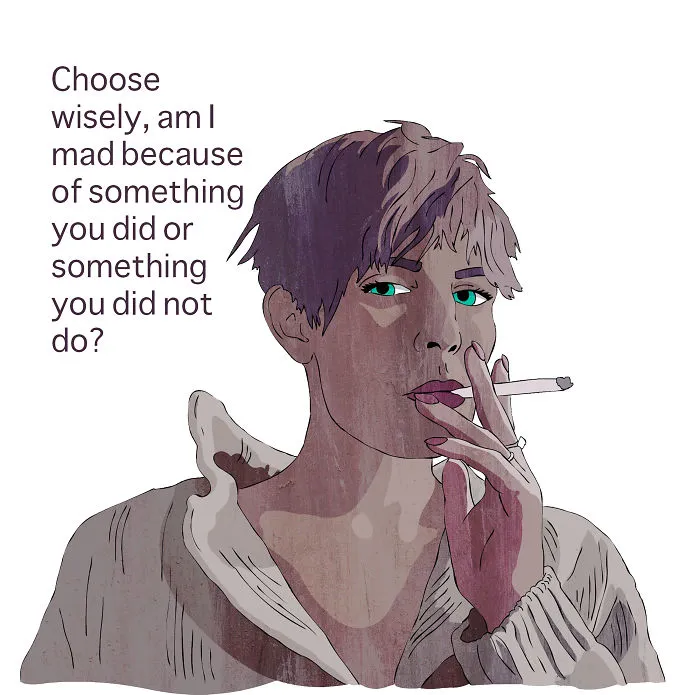 I Draw Self Portraits Addressing Big, Small And Silly Issues