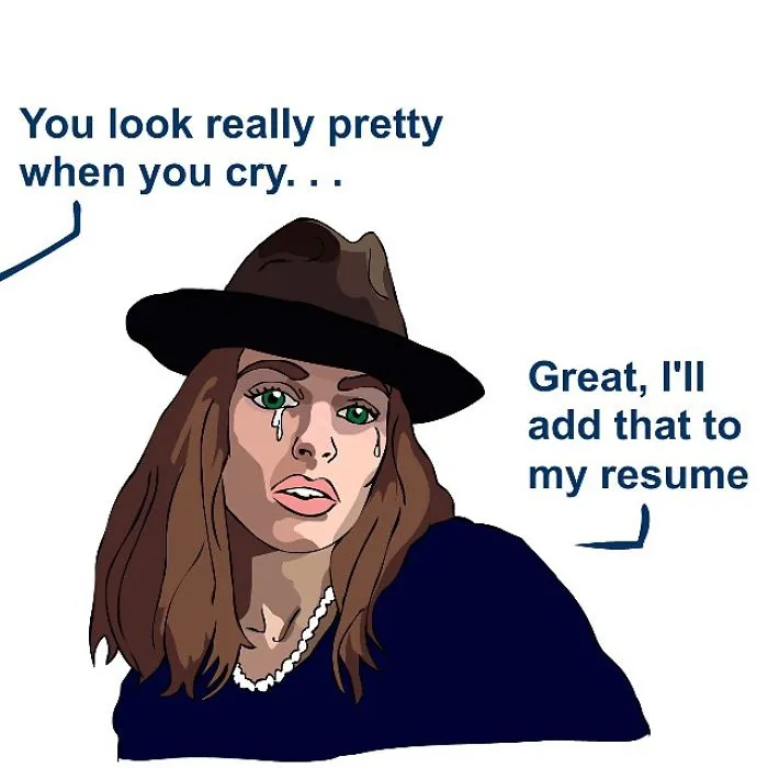 I Draw Self Portraits Addressing Big, Small And Silly Issues