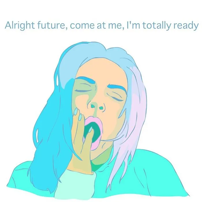 I Draw Self Portraits Addressing Big, Small And Silly Issues