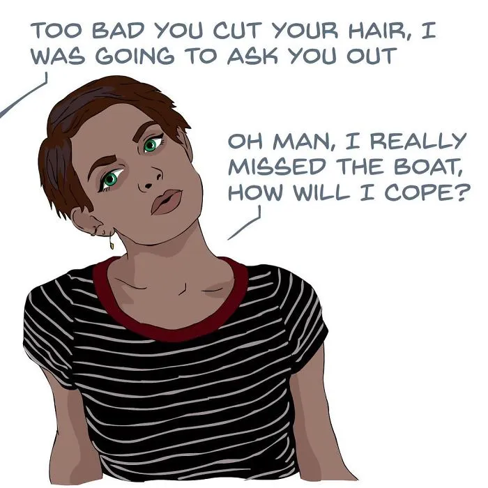 I Draw Self Portraits Addressing Big, Small And Silly Issues