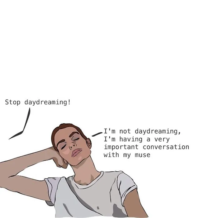 I Draw Self Portraits Addressing Big, Small And Silly Issues
