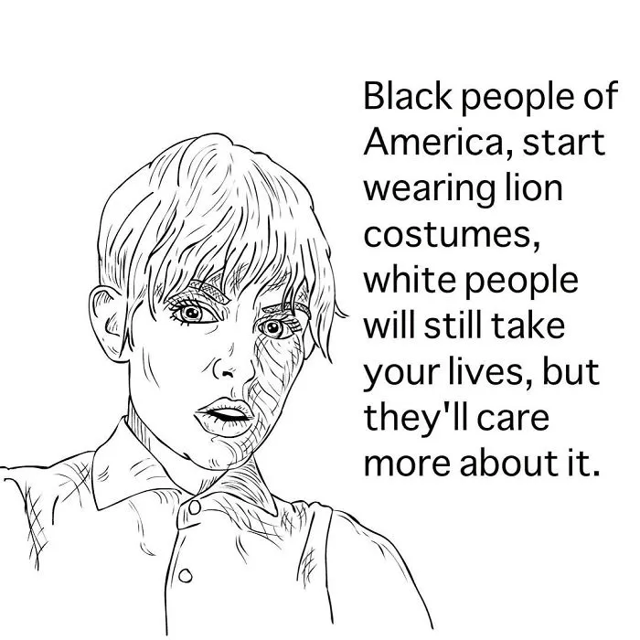I Draw Self Portraits Addressing Big, Small And Silly Issues