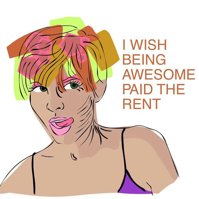 I Draw Self Portraits Addressing Big, Small And Silly Issues