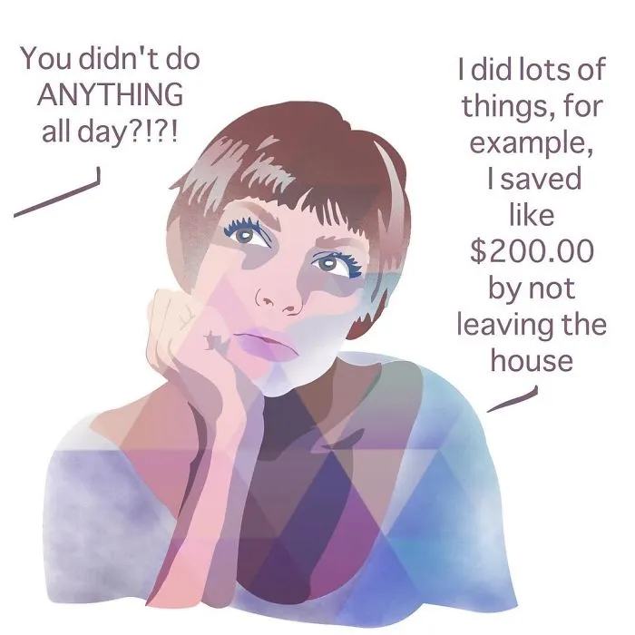 I Draw Self Portraits Addressing Big, Small And Silly Issues