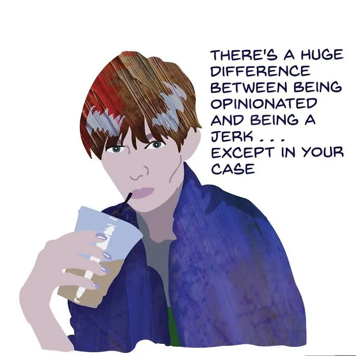 I Draw Self Portraits Addressing Big, Small And Silly Issues