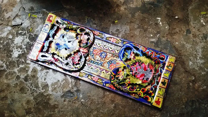 I Converted An Antique Wood To A Fictional Spiritual Book