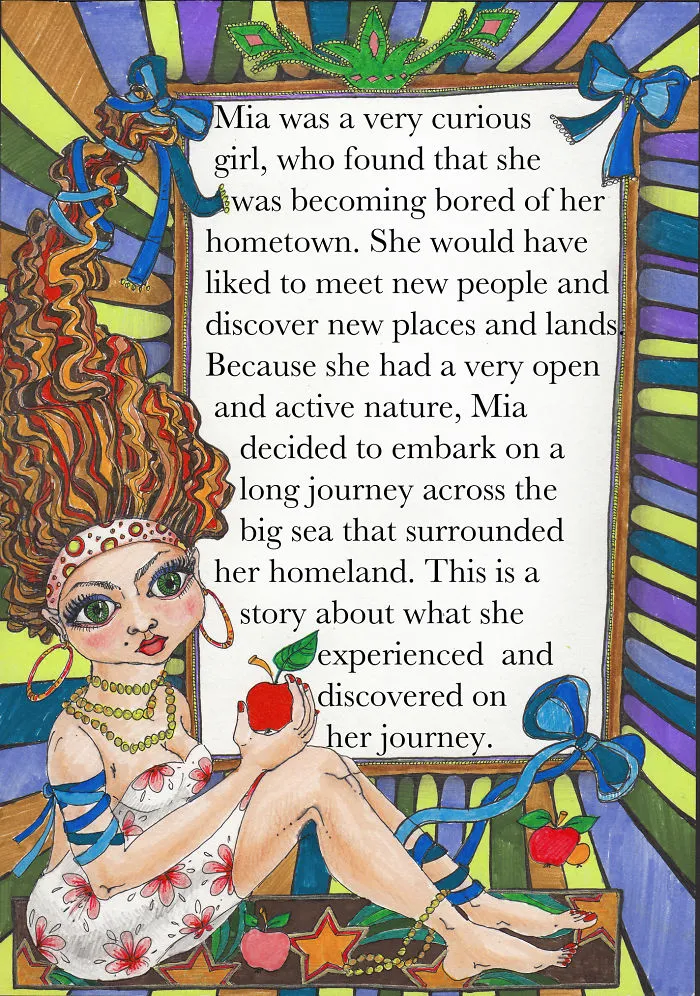 I Drew A Storybook About Being Different From Others