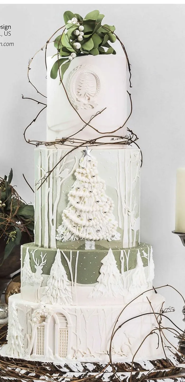 Beautiful Christmas Forest