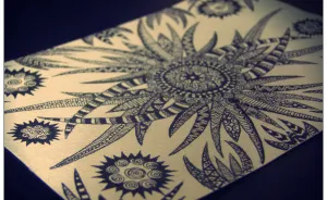I'm A Pharmacist And My Drug Is Black & White Gel Pen Drawings