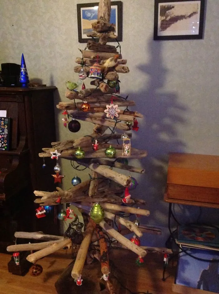 My Homemade Beachwood Tree