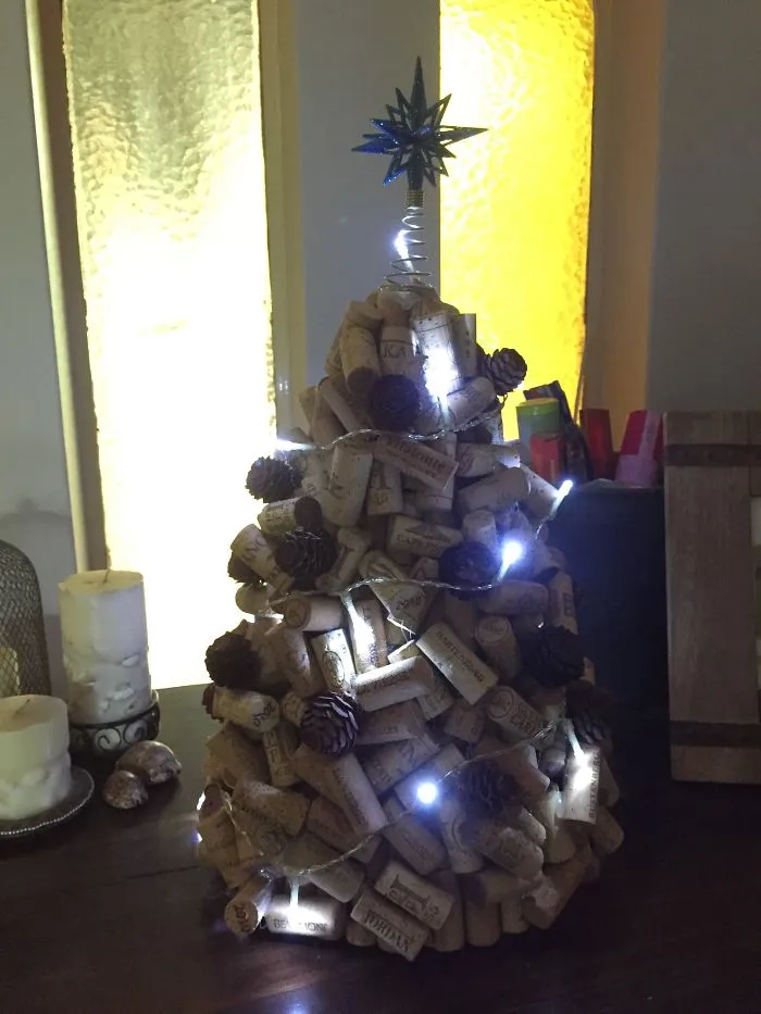Wine Cork Christmas Tree