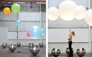 We Created An Interactive Installation That Lets You Play With Giant Levitating Balloons