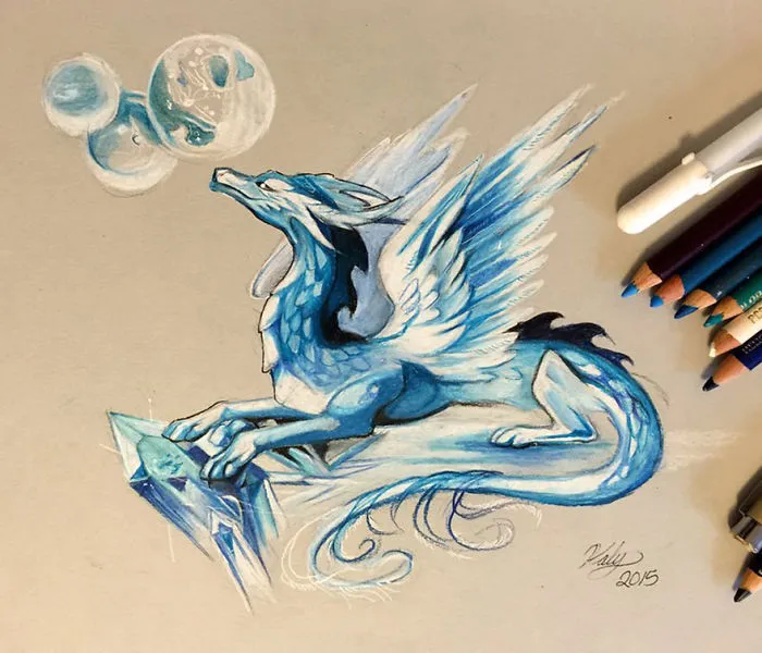 Wild Animal Spirits In Pencil And Marker Illustrations By Katy Lipscomb (Interview)