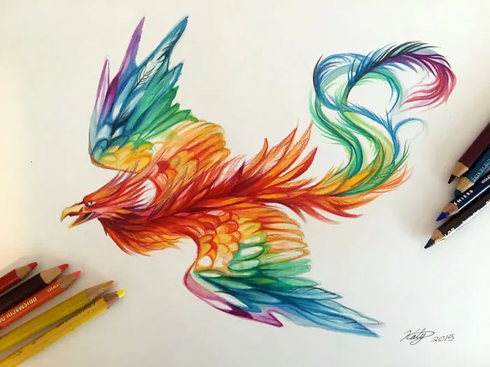 Wild Animal Spirits In Pencil And Marker Illustrations By Katy Lipscomb (Interview)