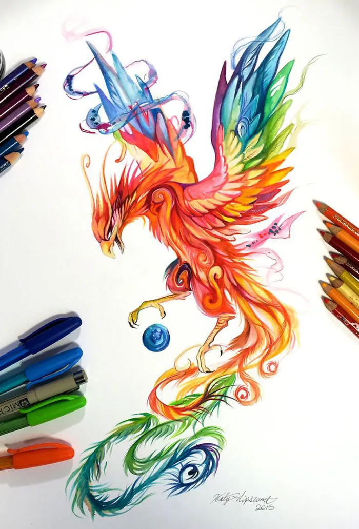 Wild Animal Spirits In Pencil And Marker Illustrations By Katy Lipscomb (Interview)
