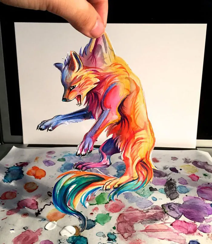 Wild Animal Spirits In Pencil And Marker Illustrations By Katy Lipscomb (Interview)
