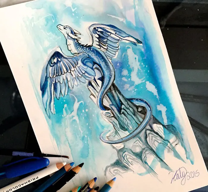 Wild Animal Spirits In Pencil And Marker Illustrations By Katy Lipscomb (Interview)