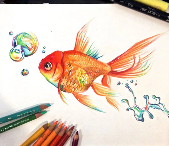Wild Animal Spirits In Pencil And Marker Illustrations By Katy Lipscomb (Interview)