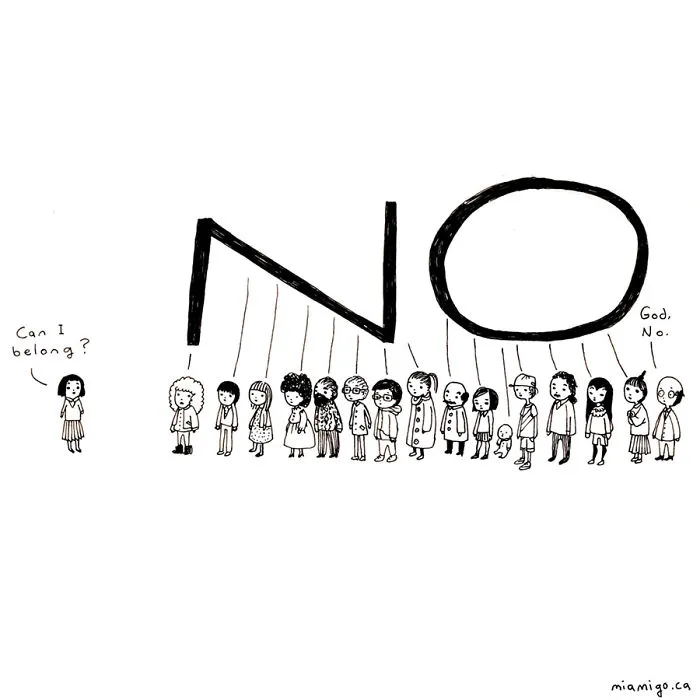 Mexican-Canadian Creates Emotional Cartoons To Handle  Her Thoughts