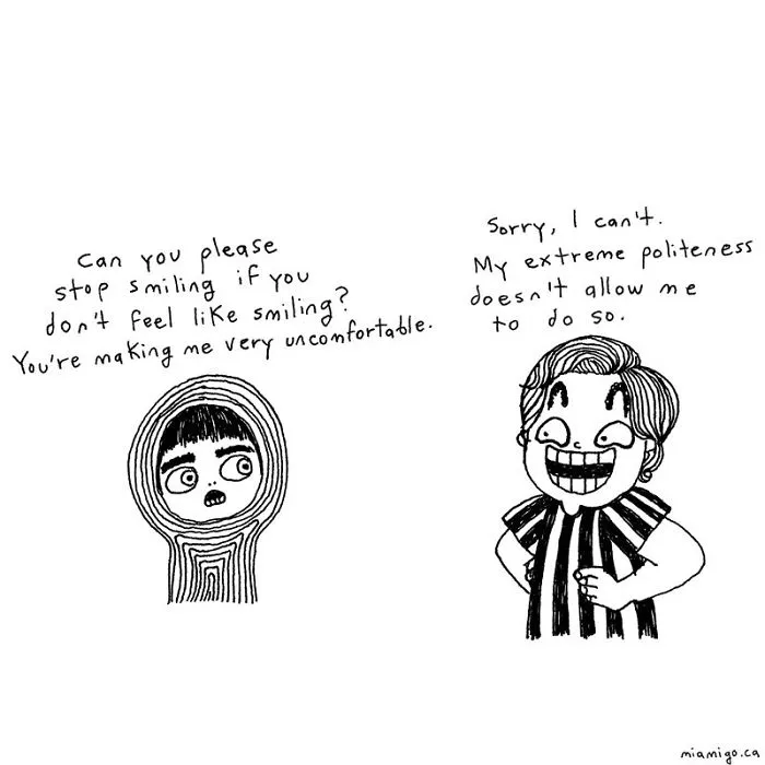 Mexican-Canadian Creates Emotional Cartoons To Handle  Her Thoughts