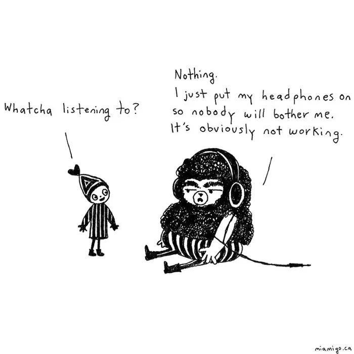 Mexican-Canadian Creates Emotional Cartoons To Handle  Her Thoughts