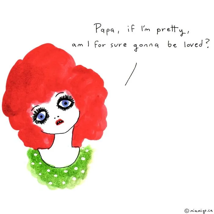 Mexican-Canadian Creates Emotional Cartoons To Handle  Her Thoughts