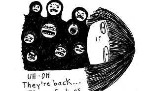 Mexican-Canadian Creates Emotional Cartoons To Handle  Her Thoughts