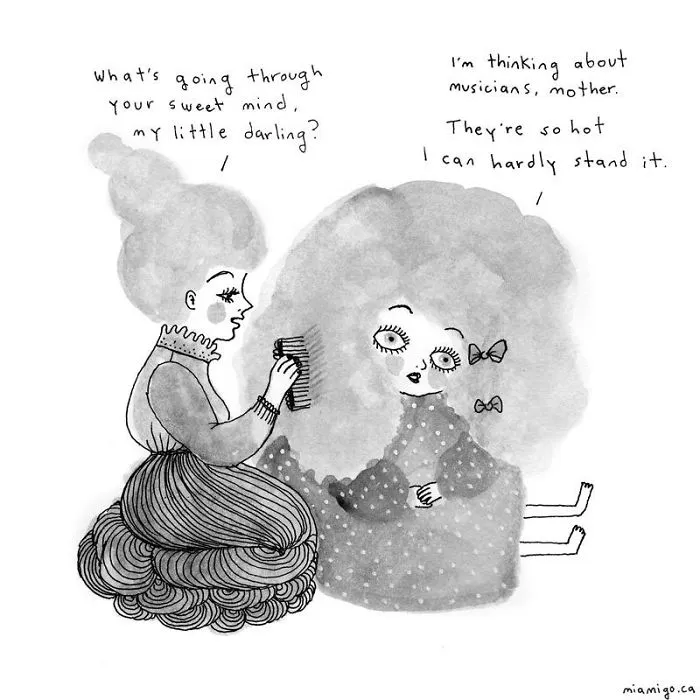 Mexican-Canadian Creates Emotional Cartoons To Handle  Her Thoughts