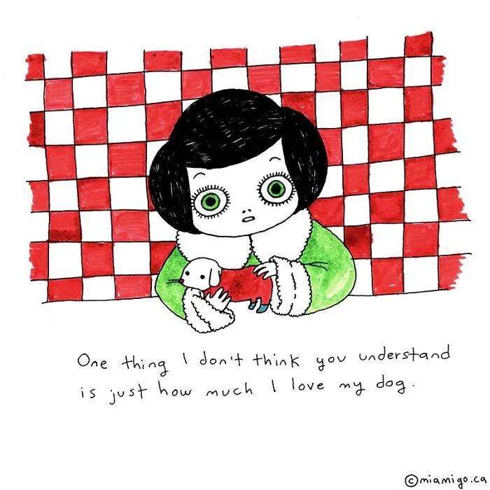 Mexican-Canadian Creates Emotional Cartoons To Handle  Her Thoughts