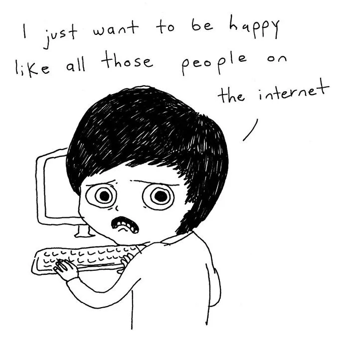 Mexican-Canadian Creates Emotional Cartoons To Handle  Her Thoughts
