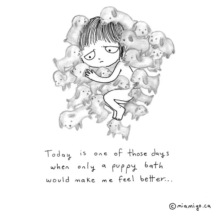 Mexican-Canadian Creates Emotional Cartoons To Handle  Her Thoughts