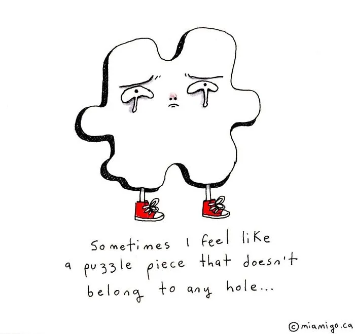 Mexican-Canadian Creates Emotional Cartoons To Handle  Her Thoughts