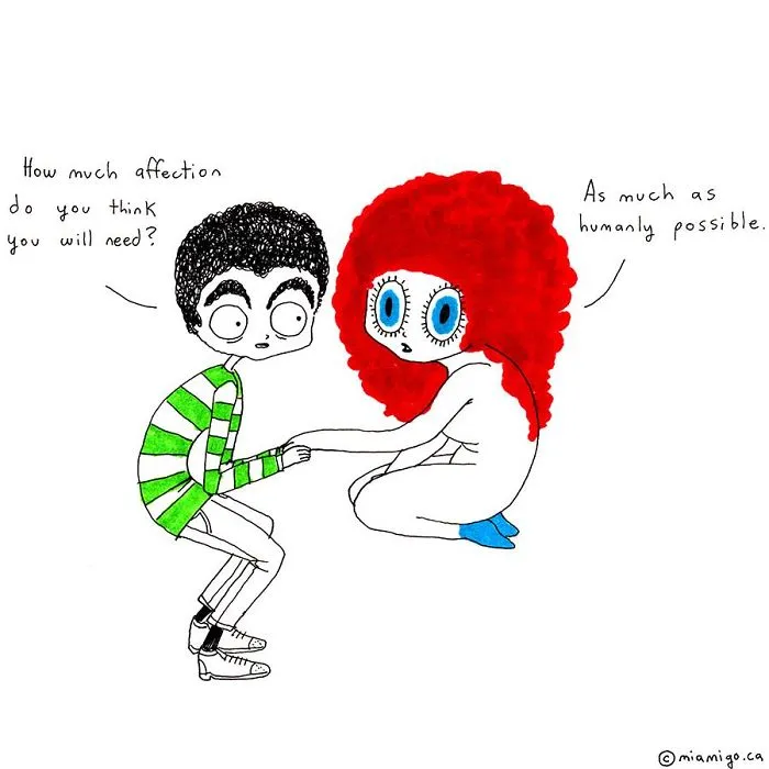 Mexican-Canadian Creates Emotional Cartoons To Handle  Her Thoughts