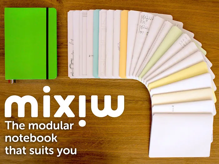 Mixiw, The Modular Notebook That Suits Everyone's Needs
