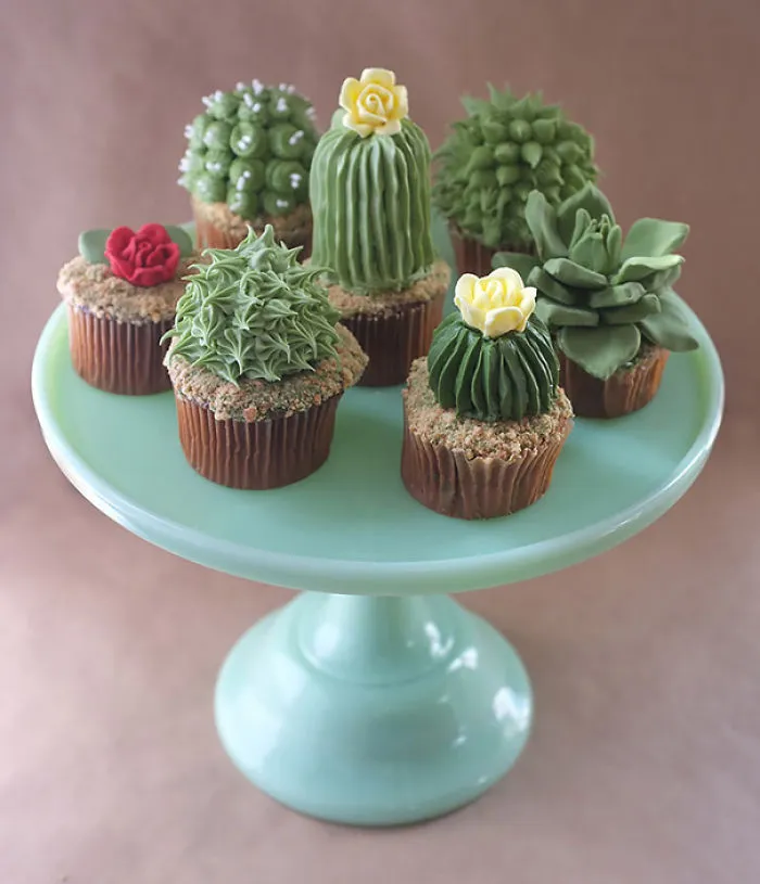Cactus Cupcakes