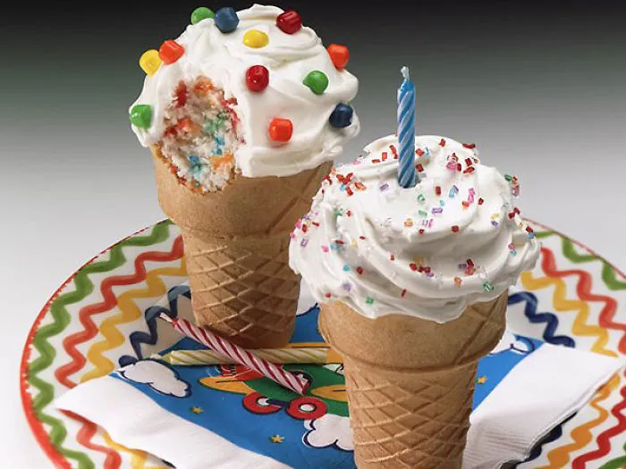 Ice Cream Cone Cupcakes