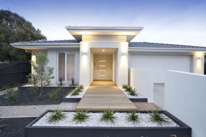 Most Fantastic Pictures Of Front Yard Landscaping Ideas With Stones