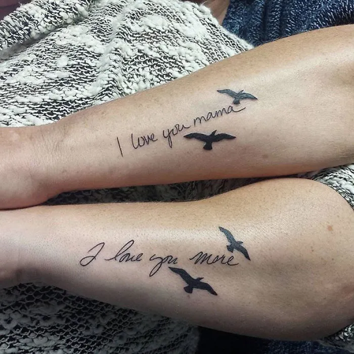 Matching Ink, Different Messages