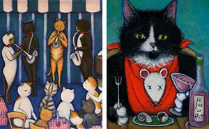 I Paint My Cat's Daily Adventures