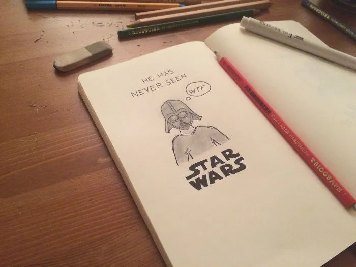 My Drawings Introduce Why He's Not Perfect