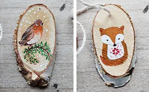 It’s The Little Things That Make Christmas Special, So I Paint Them On Small Pieces Of Wood