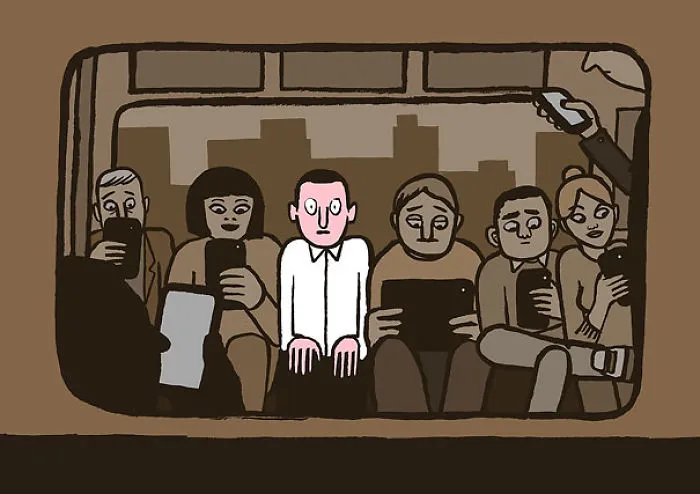 Weirdo On The Subway