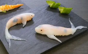 Sushi That Looks Like Real-Life Swimming Koi In A Few Simple Steps