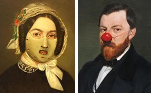 French Artist Restores Flea Market Paintings And Adds His Own Stories To Them
