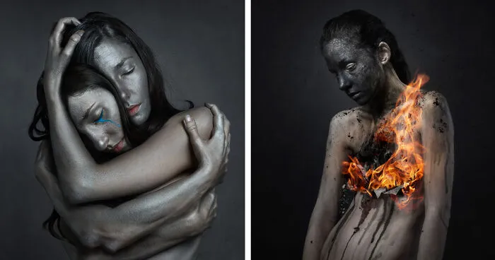 I Take Surreal Self-Portraits To Show How We Feel In Our Darkest Moments