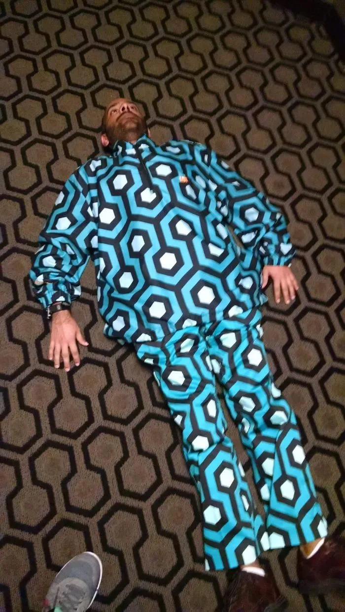 Happened To Have The Same Pattern As The Hotel Carpet
